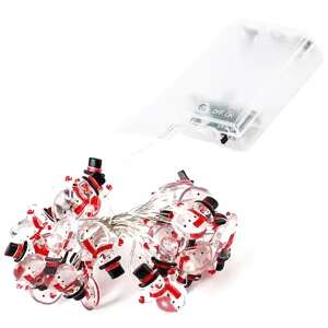 20 LED hóember karácsonyi fények akkumulátorral - Nonbrand Fényfüzér