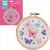 Wow Box embroidery hoop kit for kids, butterflies design