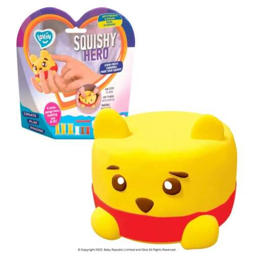 OKTO TM LOVIN Squishy Hero Winnie the Pooh squishy játék készítő szett - Kreatív játék és fejlesztő játék