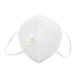 Mască FFP2 cu filtru, mască de protecție albă - Mască pentru gură