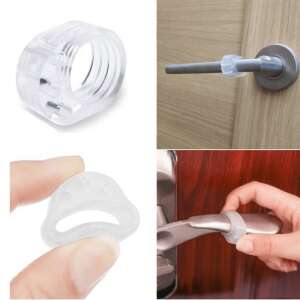 Door knob protector, clear silicone door knob bumper, door handle protector, door knob cover, door handle bumper, door knob guard, door handle guard, door knob cover, door handle cover, door knob bumper, door handle bumper, door knob protector, door handle protector - Babies & Toddler