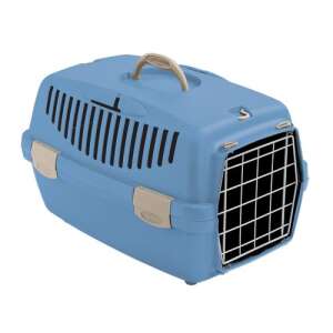 STEFANPLAST Gulliver 1 kék szállítóbox fém ajtóval 48x32x31cm