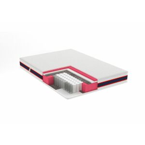 Saltea cu memorie și arcuri individuale Somnexpert AirCool HD Pocket Spring 160x200, înălțime 24 cm, husă detașabilă, fermitate medie 112592370 - Saltele