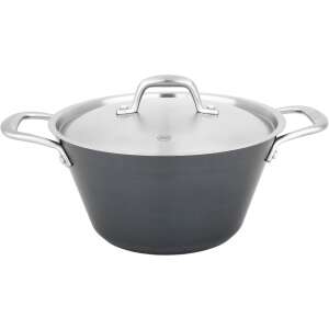 Carl Schmidt Sohn-Altena cast iron pot with lid, 24x12,5 cm, silver - Cookware & bakeware