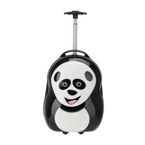 Koopman Kids Collection Panda Kabinenkoffer, 29 Liter, schwarz-weiß, Vorderansicht - Koopman