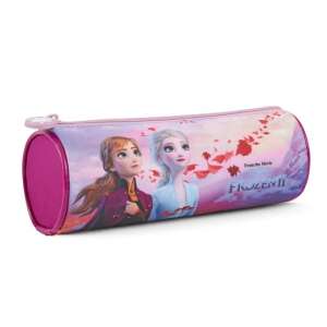Frozen II Stiftetui, Perletti, rosa, mit Anna und Elsa, 23x8 cm - Perletti