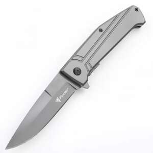 Foxter folding knife, 20 cm, stainless steel, grey - Pocket Knives and Folding Knife