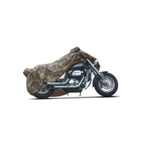 Carpassion motorcycle cover size L, camouflage, protects against weather, UV rays, dust, dirt, and bird droppings - CarPassion