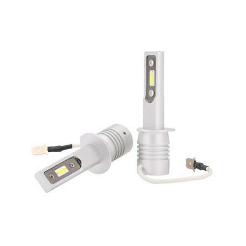 2 pack H1 LED car bulbs, 13W, 3600 Lm, 12V-24V, Canbus