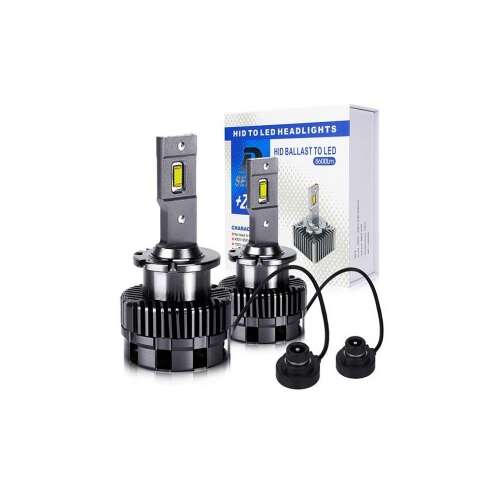 Sada 2 LED diód D4S Plug&Play, Canbus, 6000k, 70W, 8400 Lm, 12V-24V