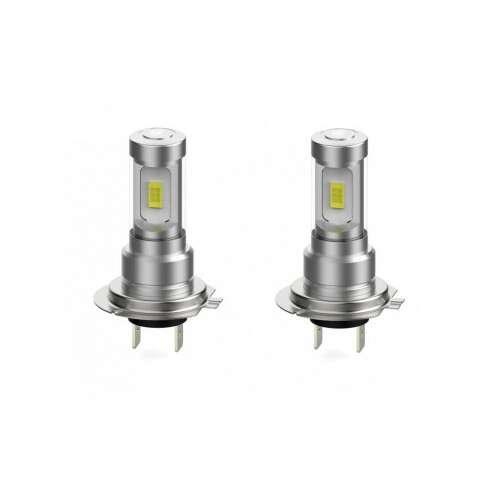 2x H7 LED-Scheinwerferlampen, 6000K kaltweiß, 80W, 2000 Lumen, Canbus, 12V-24V