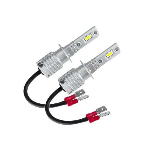 2x H1 LED žiarovky do svetlometov, Canbus, 6500k, 25W, 6000Lm, 12V-24V