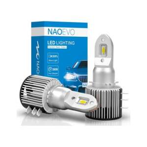 NAO EVO LED H15 car headlight bulbs, 2 pack, 6000k, 72W, 8400Lm, 12V, Canbus - Car bulb