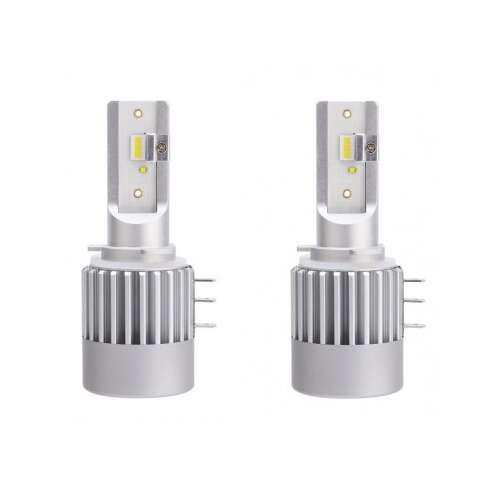 Set de 2 beci LED H15 pentru faruri auto, 50W, 2500 lumeni, 12V