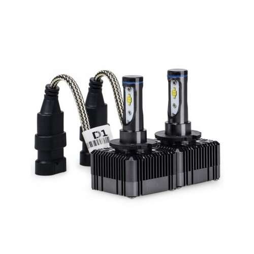 2 beci LED D1S pentru faruri auto, 72W cip Cree, 8000 lumeni, 12V