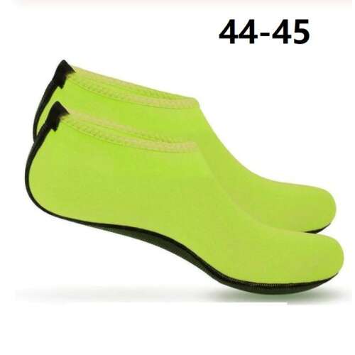 Pantofi de apă verde neon pentru înot, snorkeling și sporturi nautice, mărimea 44-45
