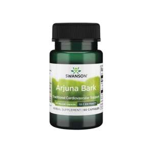Swanson Arjuna Bark 10:1 Extract, 60 capsules, Traditional Cardiovascular Support - Dietary supplement