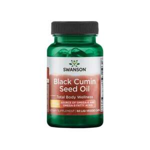Swanson Black Cumin Seed Oil, 60 Veggie Caps, Dietary Supplement - Dietary supplement