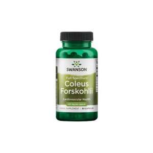 Swanson Full Spectrum Coleus Forskohii 400mg 60 capsules, a herbal supplement for cardiovascular health - Dietary supplement