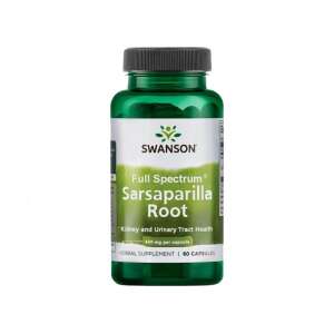 Swanson Full Spectrum Sarsaparilla Root 60 capsules, herbal supplement for kidney and urinary tract health - Dietary supplement