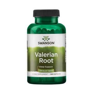Swanson Valerian Root 475mg 100 capsules sleep support herbal supplement - Dietary supplement