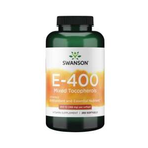 Swanson E-400 Mixed Tocopherols Vitamin E Supplement, 250 Softgels - Dietary supplement