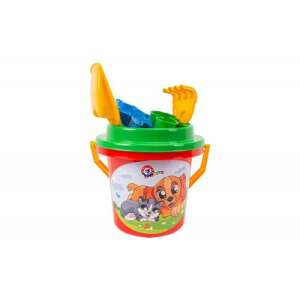 TechnoK Sandpit Set with Bucket, Stickers and Accessories 107245952 - Sandbox