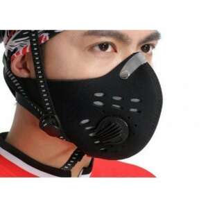 Black training mask for sports and fitness, helps improve breathing and performance - Sport & Leisure