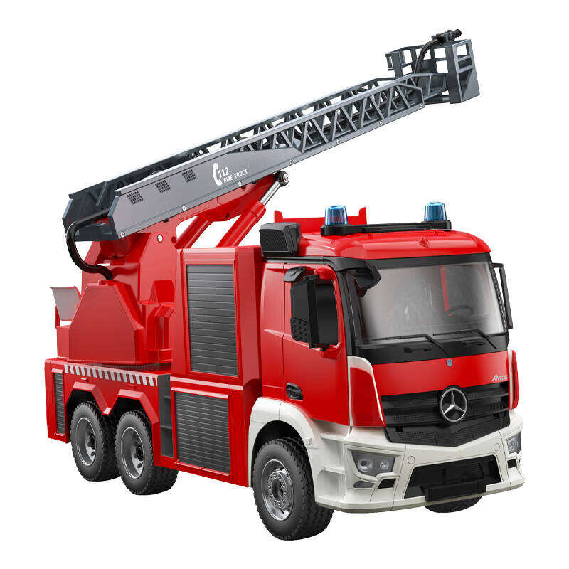 Remote control RC fire truck 1:20 Double Eagle Mercedes-Benz Aroc...