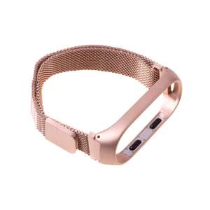 Rose gold Xiaomi Mi Band 3 / Mi Band 4 magnetic stainless steel mesh strap - Smart watch strap