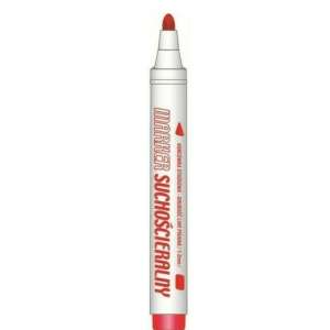 Roter Trockenmarker mit runder Spitze - Marker