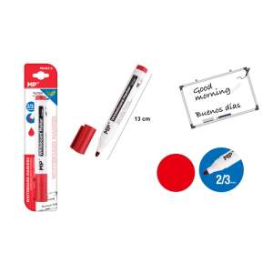 MP Whiteboard-Marker, rot, 13 cm, trocken abwischbar - Marker