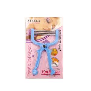 Stella blue facial hair remover, epilator for removing unwanted hair from the face - Epilator
