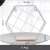 Rafturi geometrice de perete, formă hexagonală, cu raft din lemn, design modern, pentru decorarea casei, depozitare și organizare, dimensiuni: 28,5 cm x 25 cm x 10,5 cm, greutate: 0,4 kg