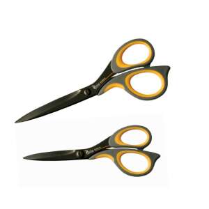 Pair of yellow and black office scissors, GN280-YC model, 8 1/4 inches - Scissors