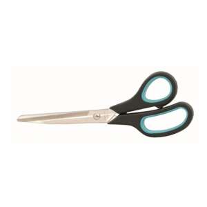 Office scissors with black and blue handles - Office accessory