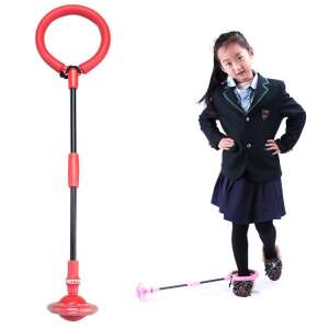 Red and pink LED light up skipping rope with handle, for kids, fun exercise - Jump Rope and Hula Hoop