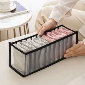 11-Compartment Underwear Organizer – Black 107250445 - Closet organizer