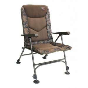 ZFish Deluxe Camo fishing chair, comfortable, adjustable, camo pattern, for fishing - Fishing Chair & Armchair