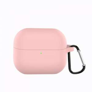 Pink silicone case for Galaxy Buds 3 and Buds 3 Pro with carabiner - Headset Accessory