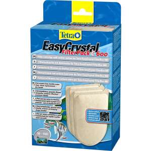 Tetra EasyCrystal Filter Pack C 600, 3 pachete, cartușe de filtru cu carbon activ pentru Tetra EasyCrystal FilterBox 600 - Tetra