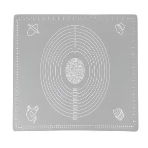 Prémium Szilikon Tésztatábla 64x45cm cu ghiduri de măsurare și pictograme de copt - Foaie de întindere din silicon antiaderentă