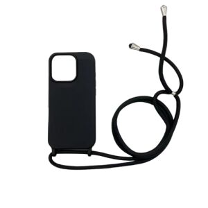 Cellect iPhone 16 Pro Max fekete nyakpántos telefontok - Cellect