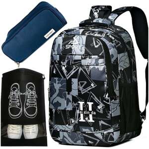 ND32_K402C K402C ZESTAW PLECAK SZKOLNY SPORTOWY WOREK NA BUTY PIÓRNIK 107281917 - Powrót do szkoły, przybory szkolne