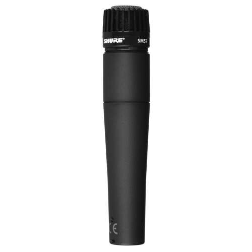 Shure SM57 Dinamikus Mikrofon - Stúdió és Élő Felvételekhez