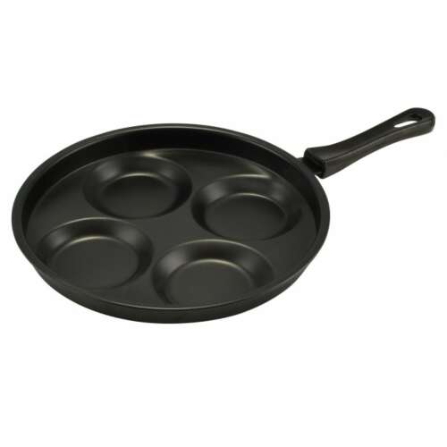 Non-stick pancake and egg frying pan with 4 compartments, 26cm