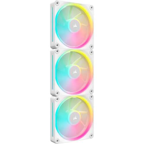 Corsair iCUE LINK LX120 RGB 120mm PWM Gehäuselüfter 3er Pack - Weiß