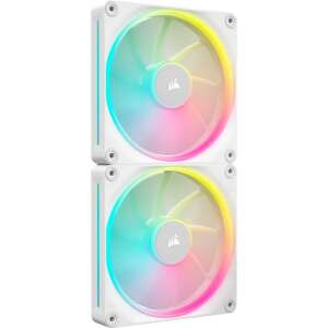 Corsair iCUE LINK LX140 RGB 140mm PWM Fehér PC Ventilátor, 2 db-os csomag - Corsair