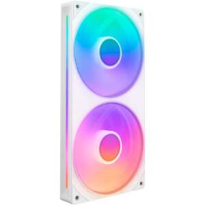 NZXT F240 RGB CORE PWM 120mm fehér CPU hűtő két ventilátorral - NZXT