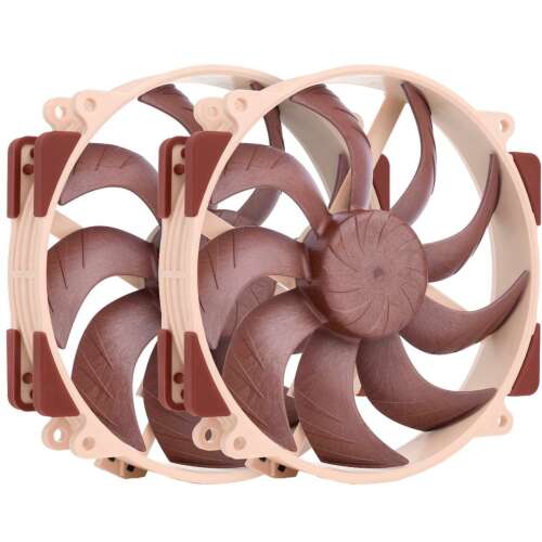 Noctua NF-A14x25r G2 PWM 140mm wentylator PC, brązowy, 2 sztuki